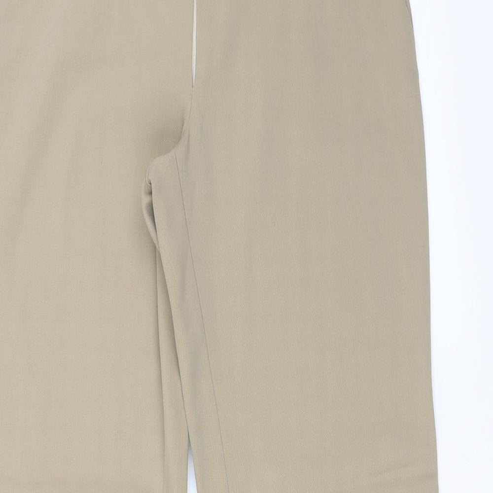 CHAIZE Womens Beige   Trousers  Size 10 L32 in