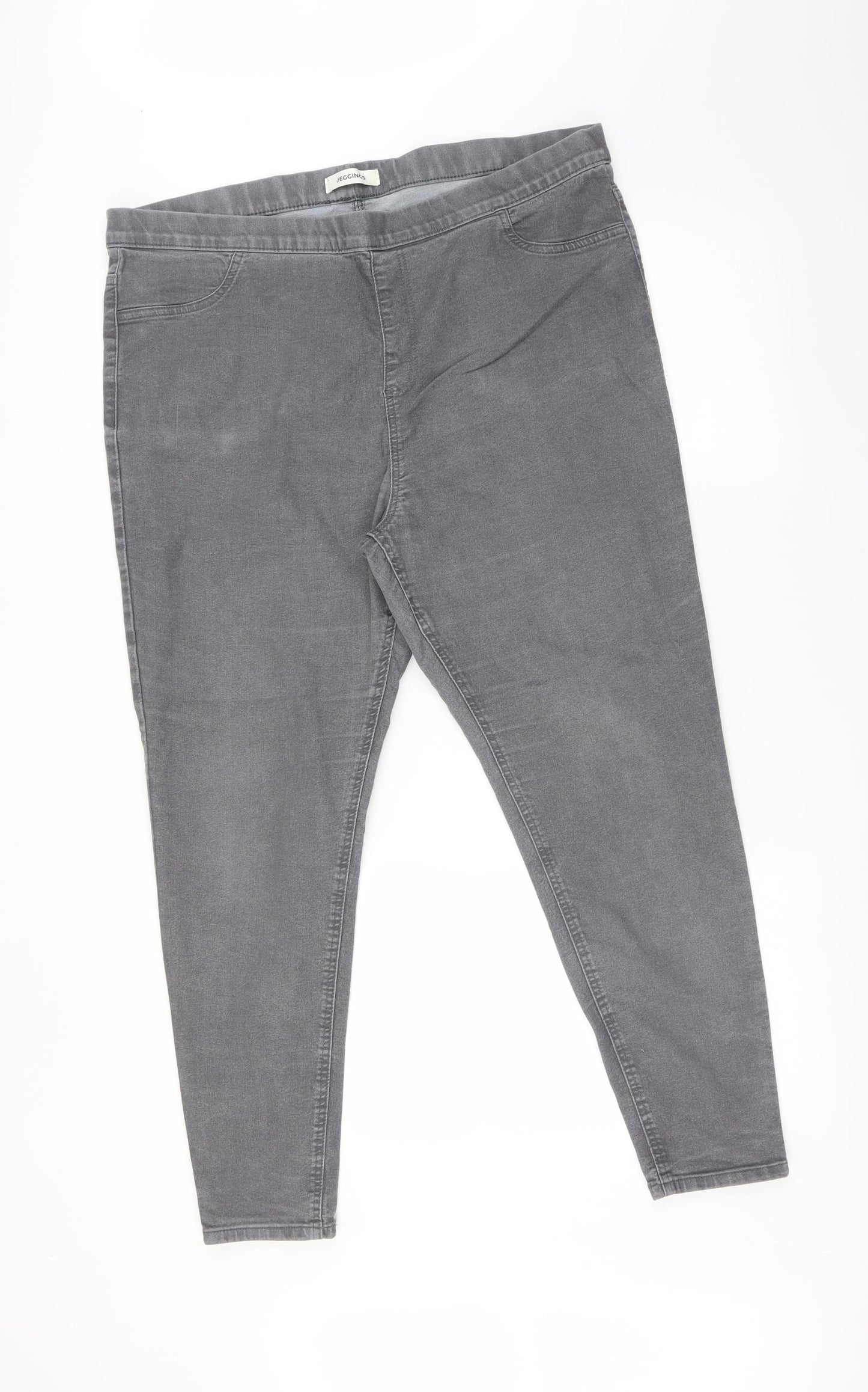 Preworn Womens Grey   Jegging Jeans Size 39 in L27 in