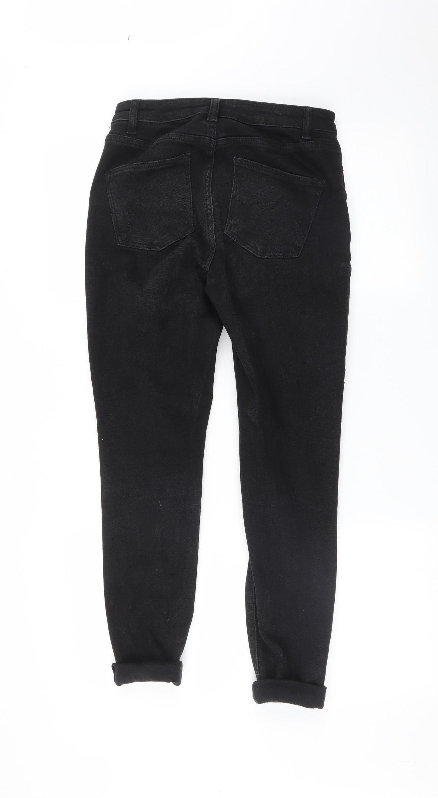 DENIM CO  Womens Black   Skinny Jeans Size 10 L25 in