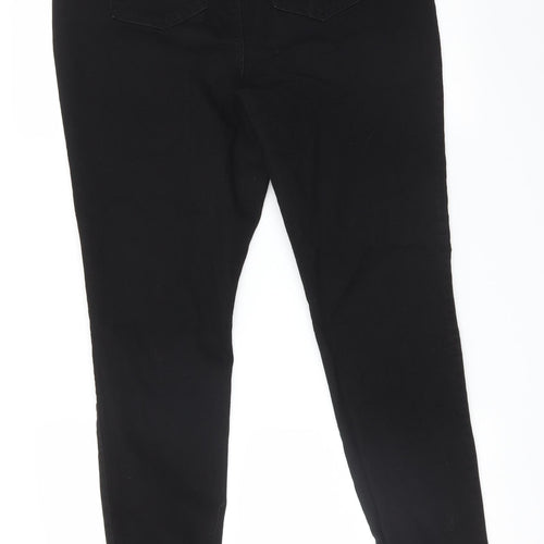 Matalan Womens Black   Jegging Jeans Size 16 L29 in