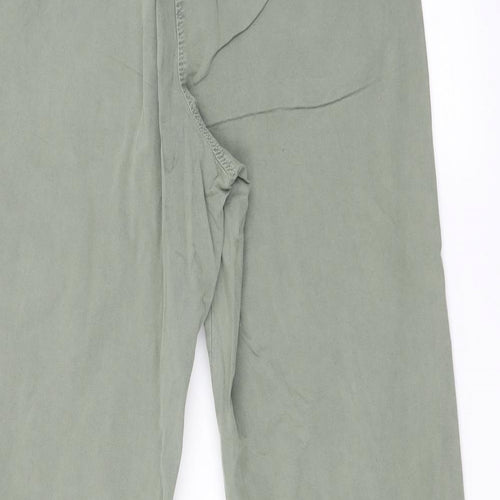 M&S Womens Green   Trousers  Size 10 L24 in