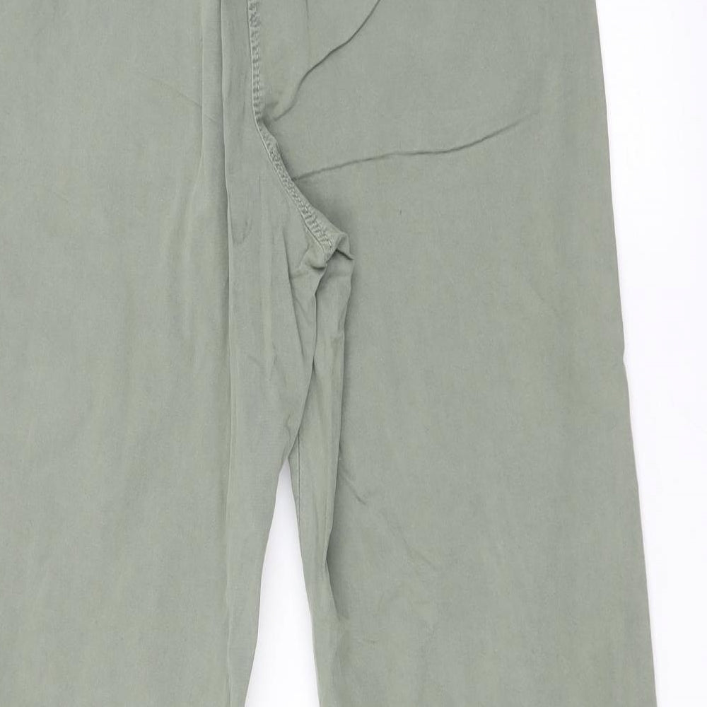 M&S Womens Green   Trousers  Size 10 L24 in