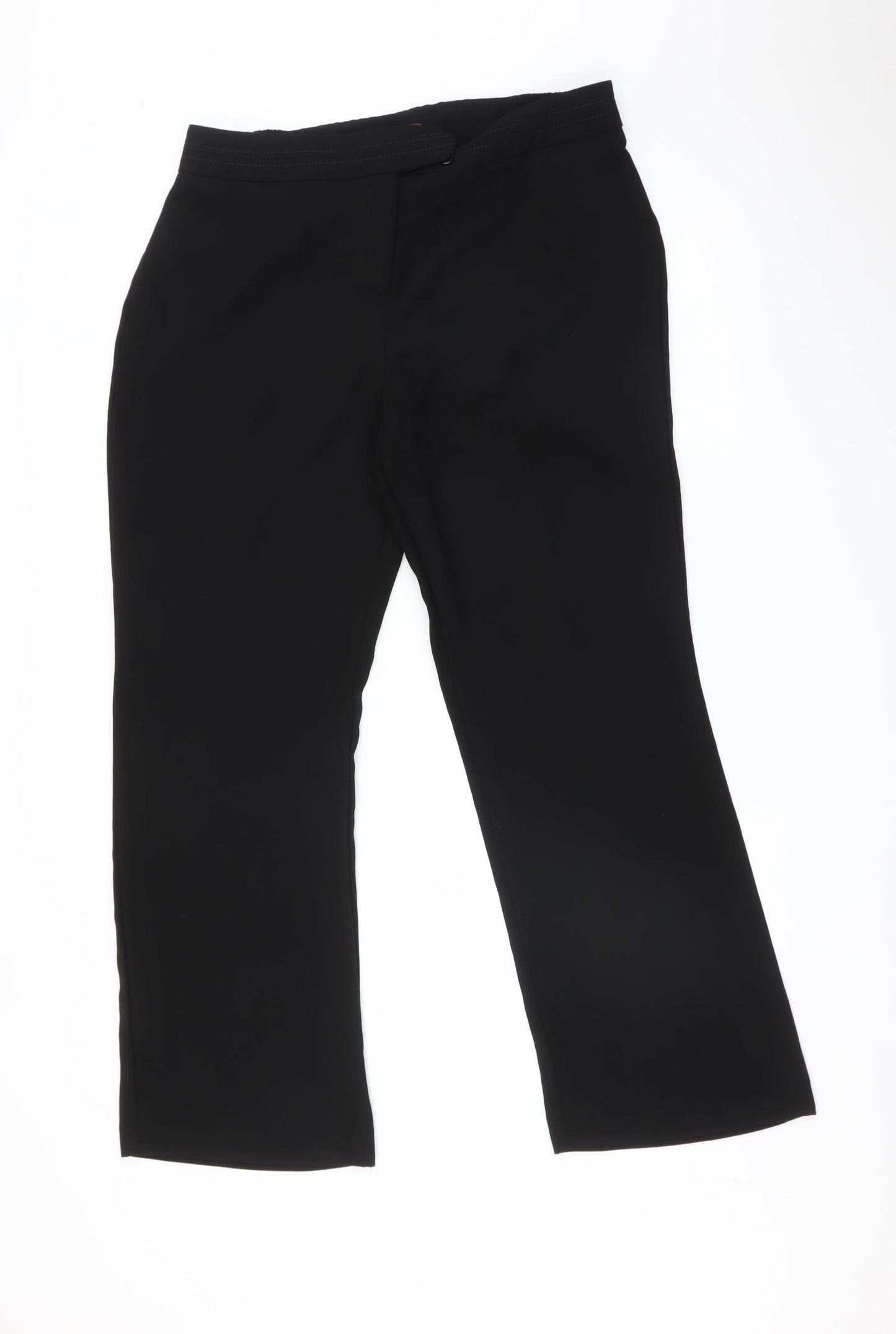 Savoir Womens Black   Trousers  Size 16 L29 in