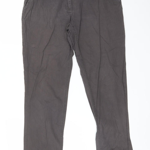 F&F Womens Grey   Chino Trousers Size 32 L29 in