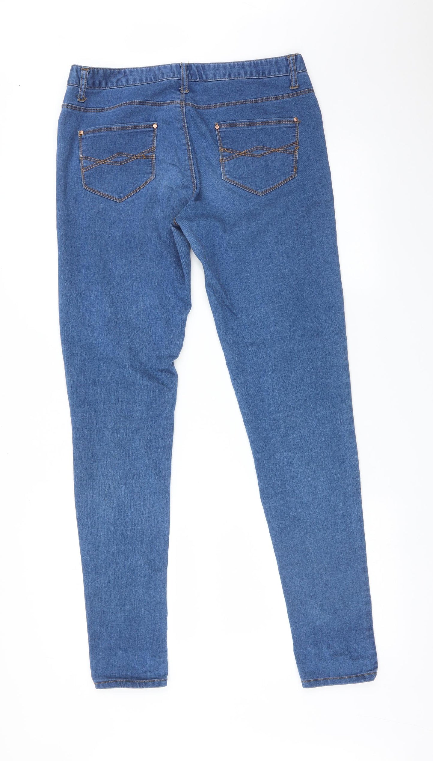 Preworn Womens Blue   Skinny Jeans Size 32 L31 in