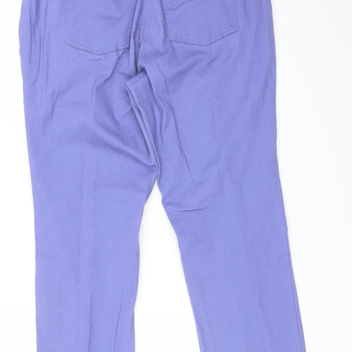 Damart Womens Purple   Jegging Jeans Size 14 L27 in
