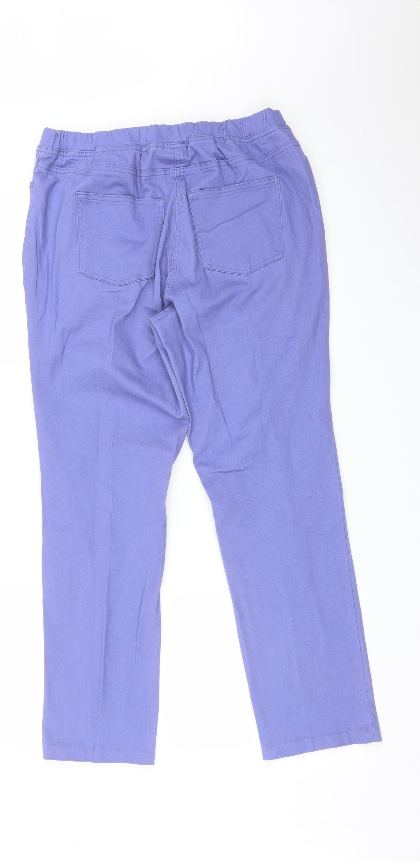Damart Womens Purple   Jegging Jeans Size 14 L27 in
