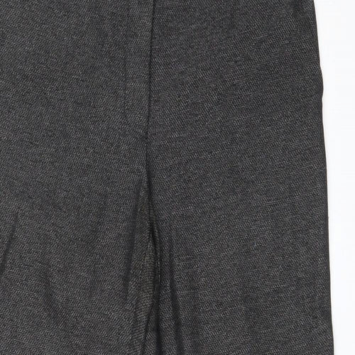 NEXT Womens Black Geometric  Trousers  Size 10 L28 in