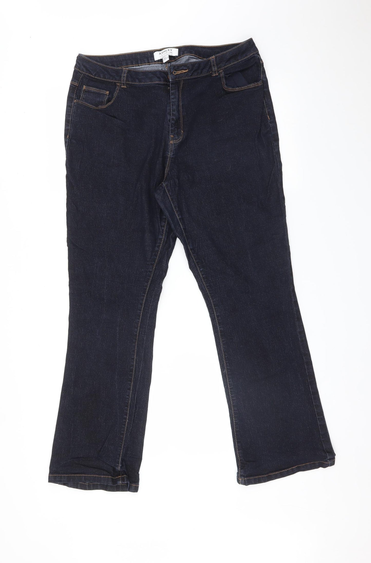 Dorothy Perkins Womens Blue   Bootcut Jeans Size 16 L28 in