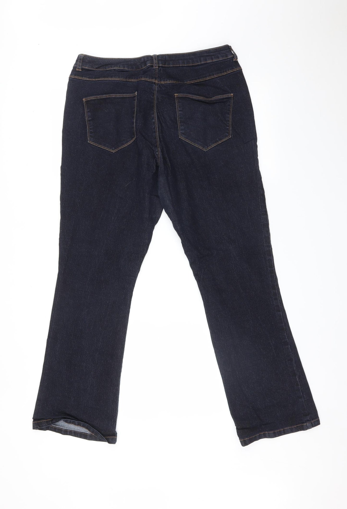 Dorothy Perkins Womens Blue   Bootcut Jeans Size 16 L28 in