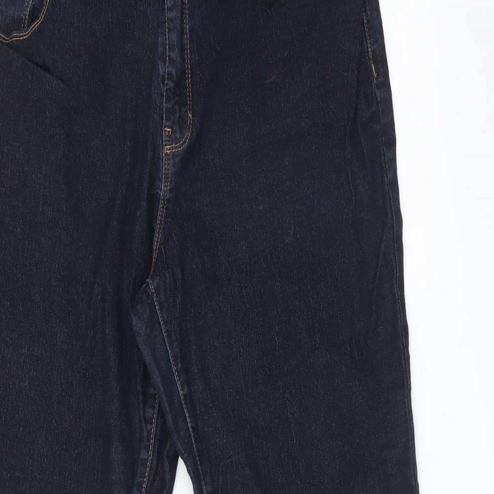 Dorothy Perkins Womens Blue   Bootcut Jeans Size 16 L28 in
