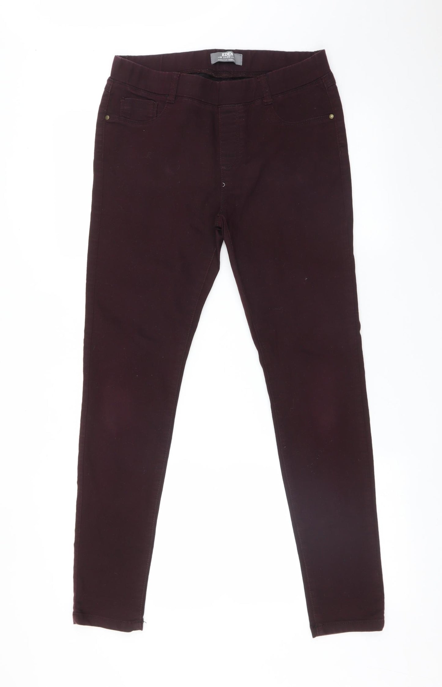 Dorothy Perkins Womens Purple   Jegging Jeans Size 12 L28 in