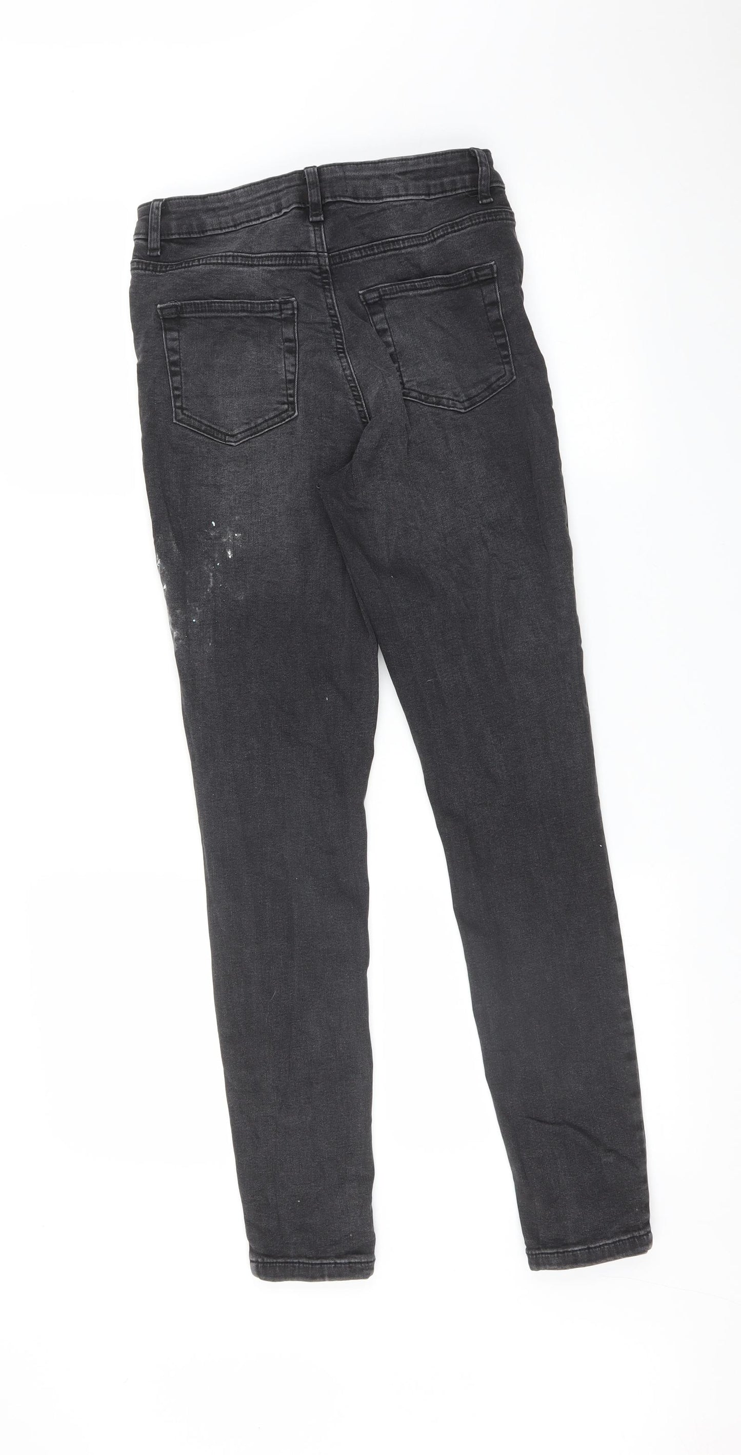 DENIM CO  Womens Black   Skinny Jeans Size 10 L27 in