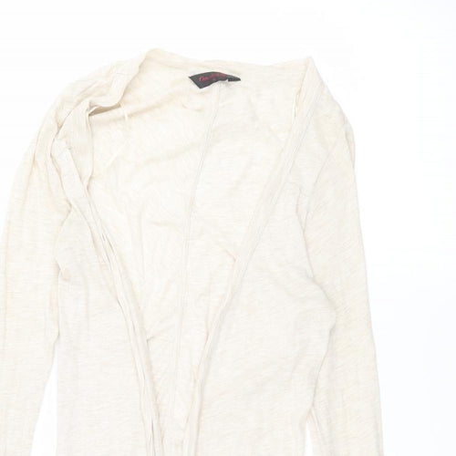 Miss Selfridge Womens Beige   Cardigan Jumper Size 10