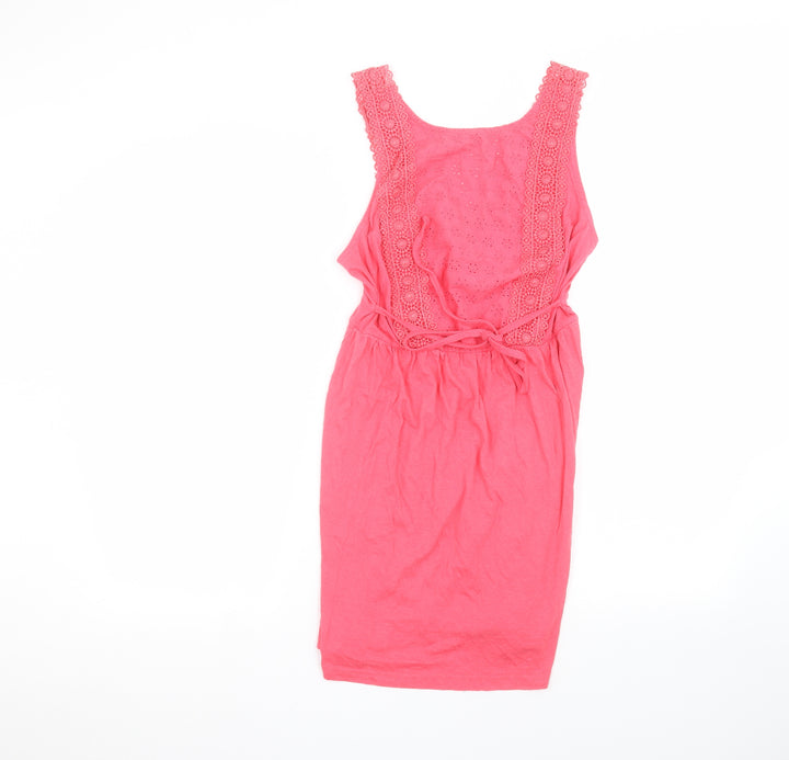 Atmosphere Womens Pink A-Line Size 10