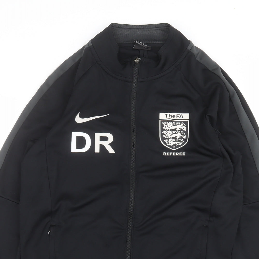 Nike Mens Black   Full Zip Jumper Size S  - England