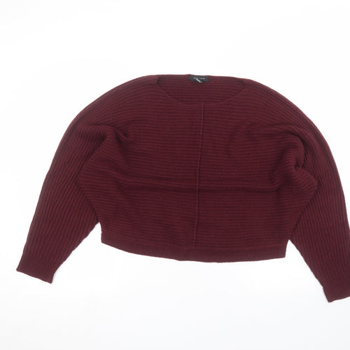 New Look Womens Purple   Pullover Jumper Size M