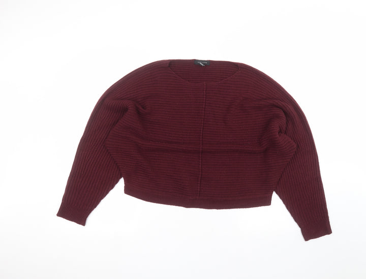 New Look Womens Purple   Pullover Jumper Size M