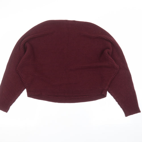 New Look Womens Purple   Pullover Jumper Size M