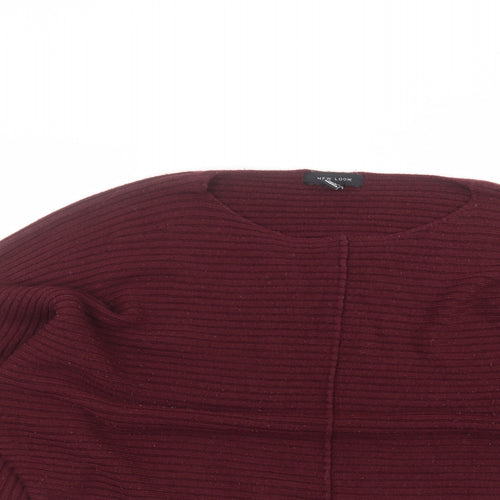 New Look Womens Purple   Pullover Jumper Size M