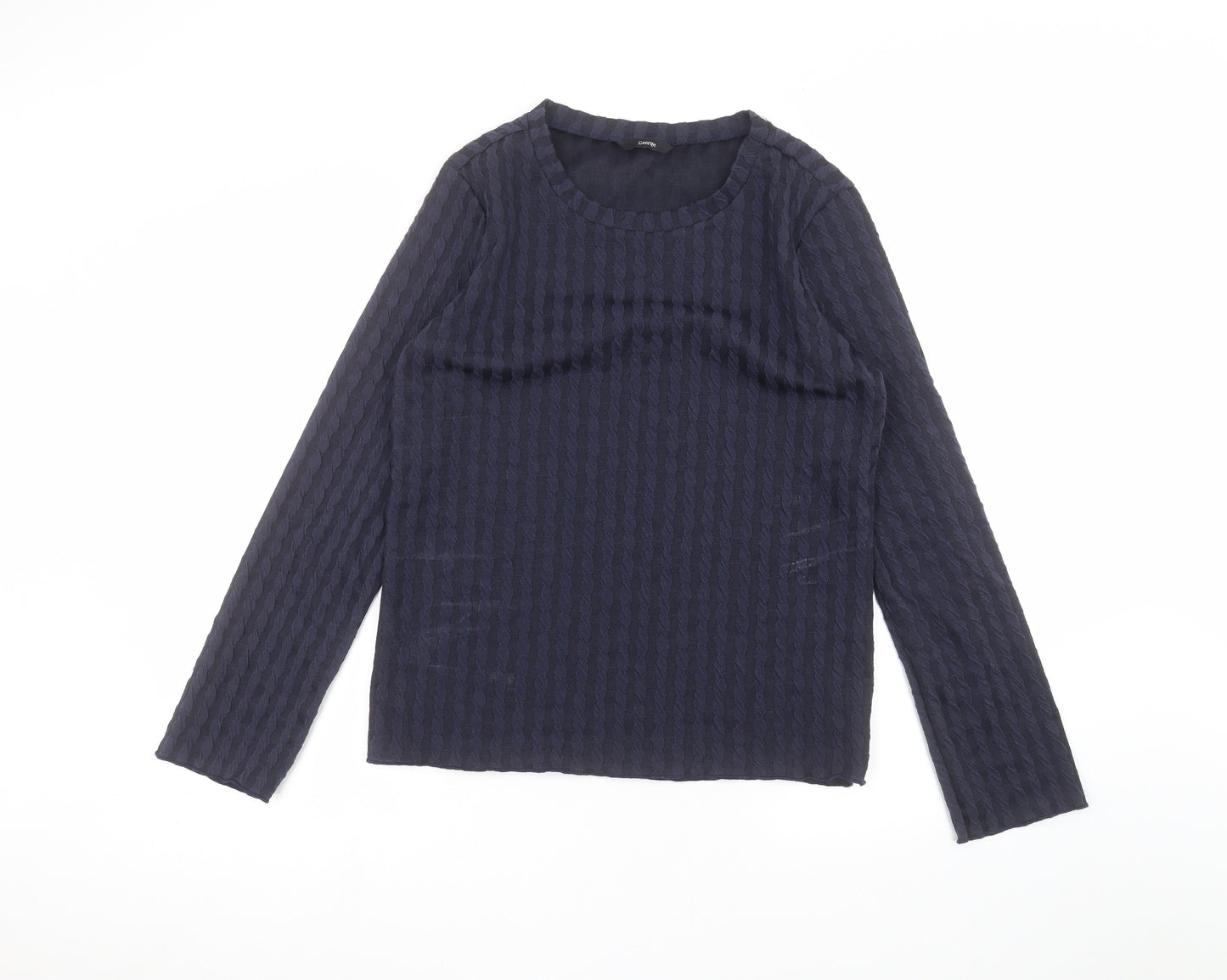 George Womens Blue   Basic T-Shirt Size 16