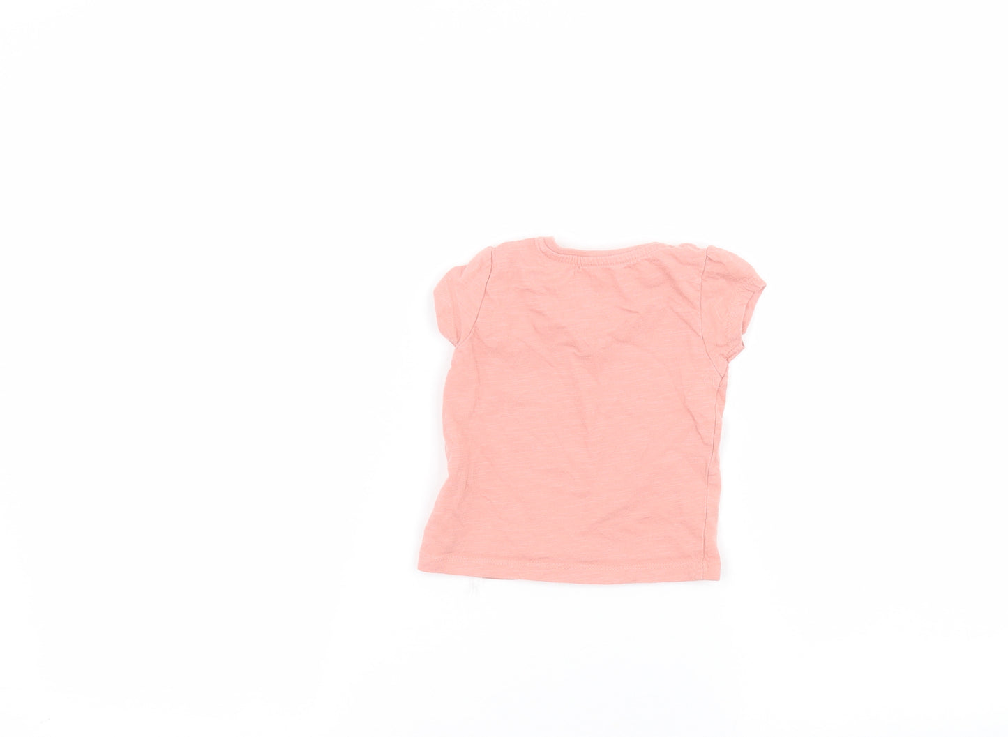 Primark Baby Pink   Basic T-Shirt Size 6-9 Months
