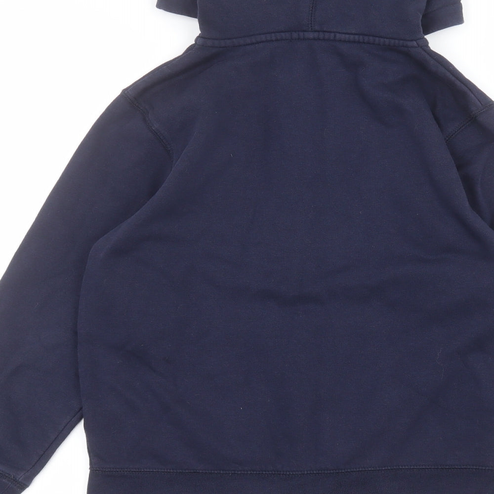 Gap Girls Blue   Full Zip Hoodie Size 10-11 Years
