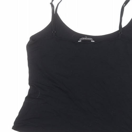 Preworn Womens Black   Basic T-Shirt Size 14
