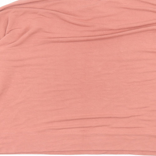 Marks and Spencer Womens Pink   Pullover Jumper Size 14