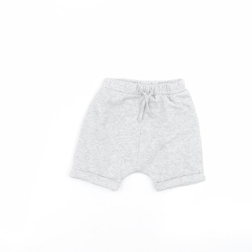 Matalan Baby Grey   Cropped Trousers Size 12-18 Months