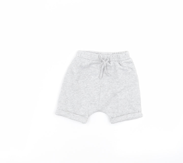 Matalan Baby Grey   Cropped Trousers Size 12-18 Months
