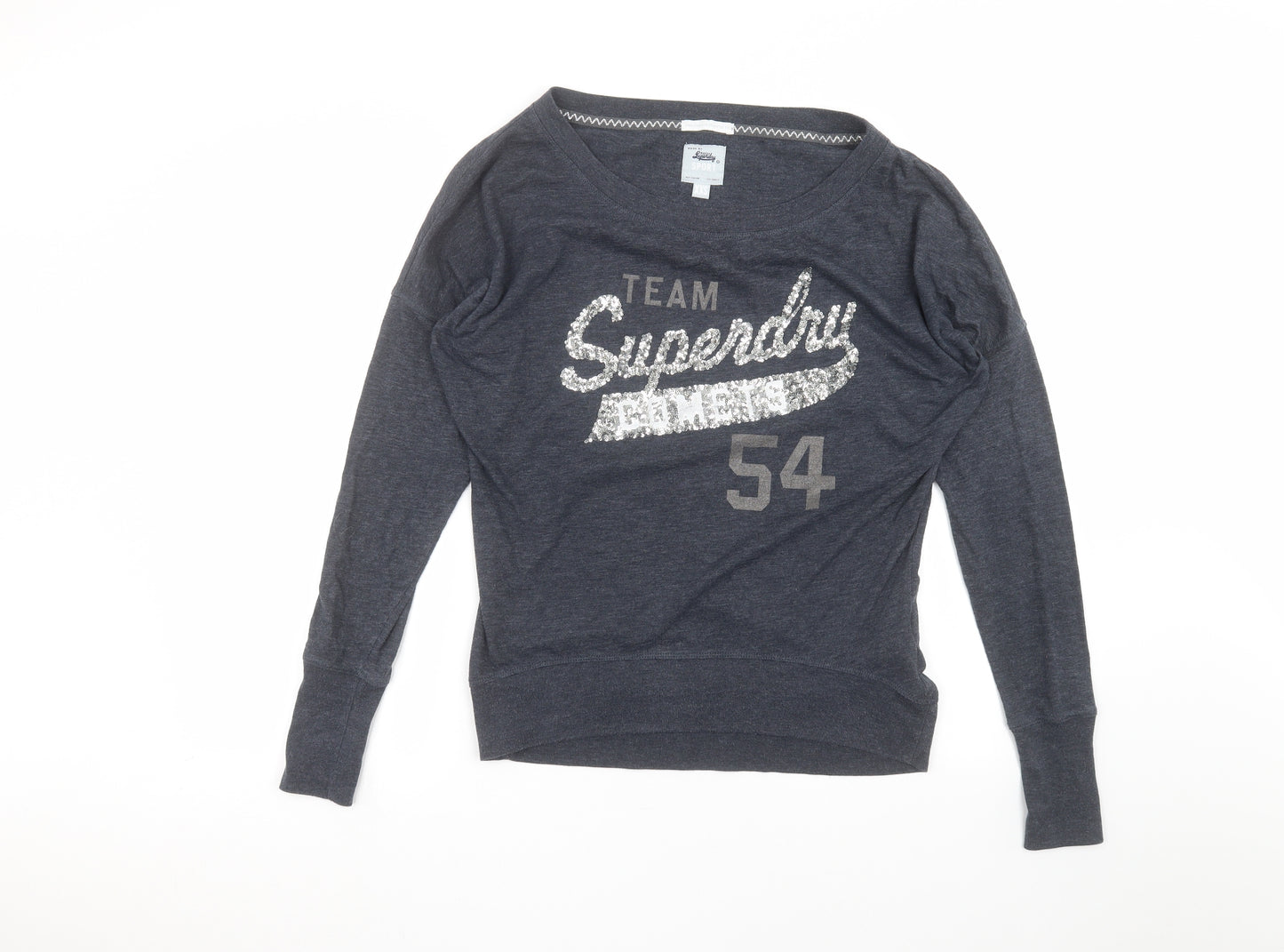 Superdry Womens Black   Pullover Jumper Size XS