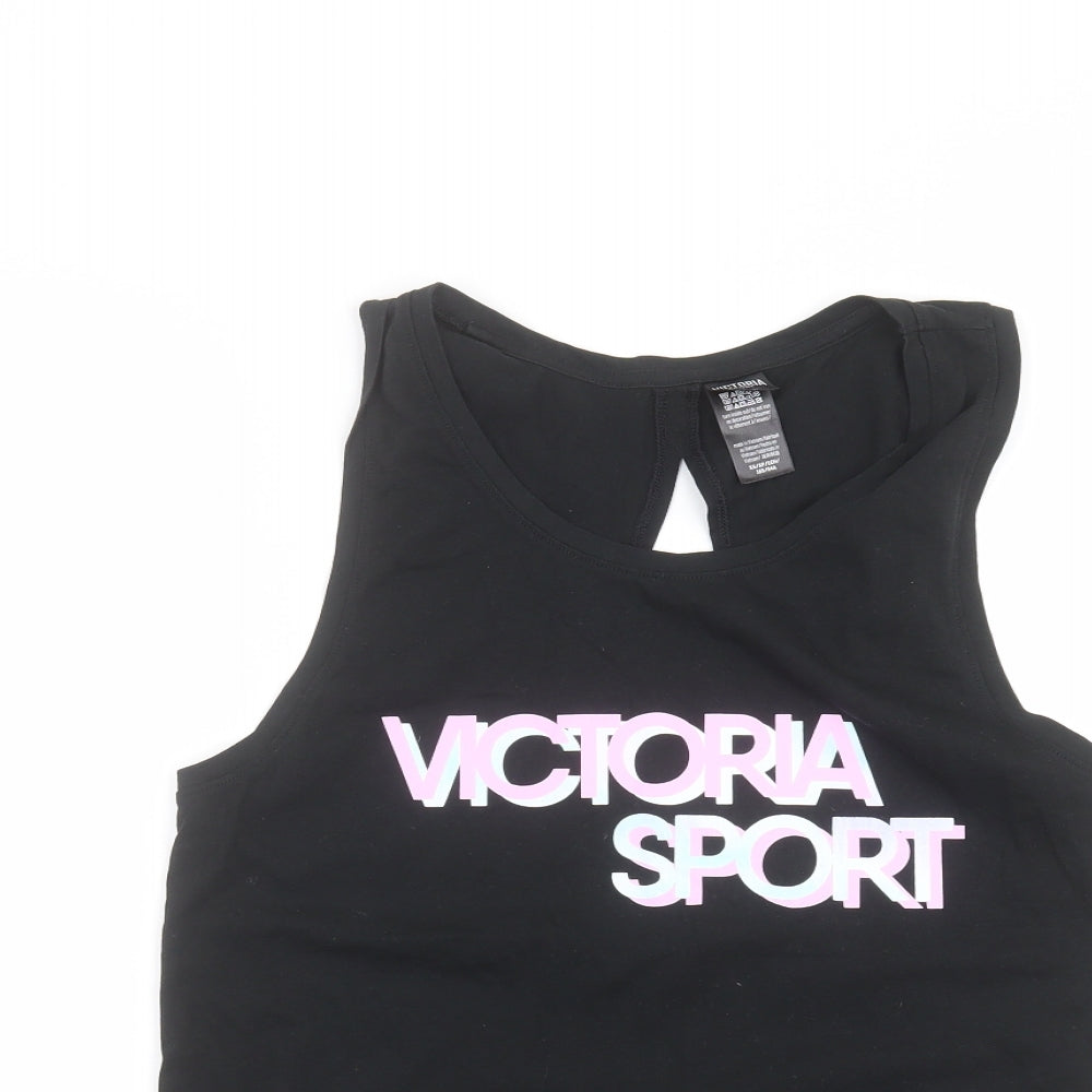Victoria Sport Womens Black   Basic Tank Size XS