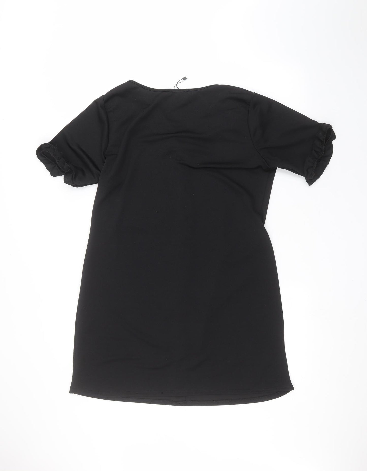 Boohoo Womens Black   Basic Button-Up Size 20