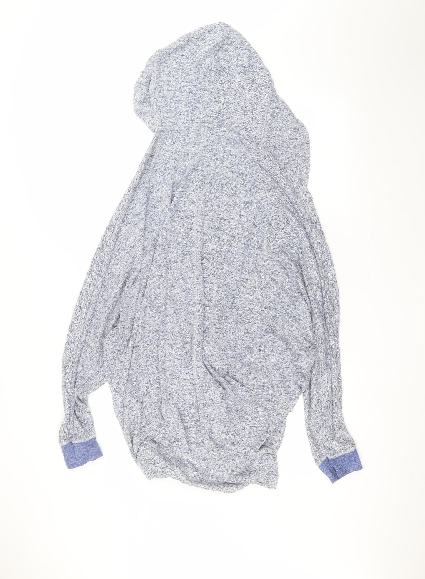 TU Womens Blue   Cardigan Hoodie Size L