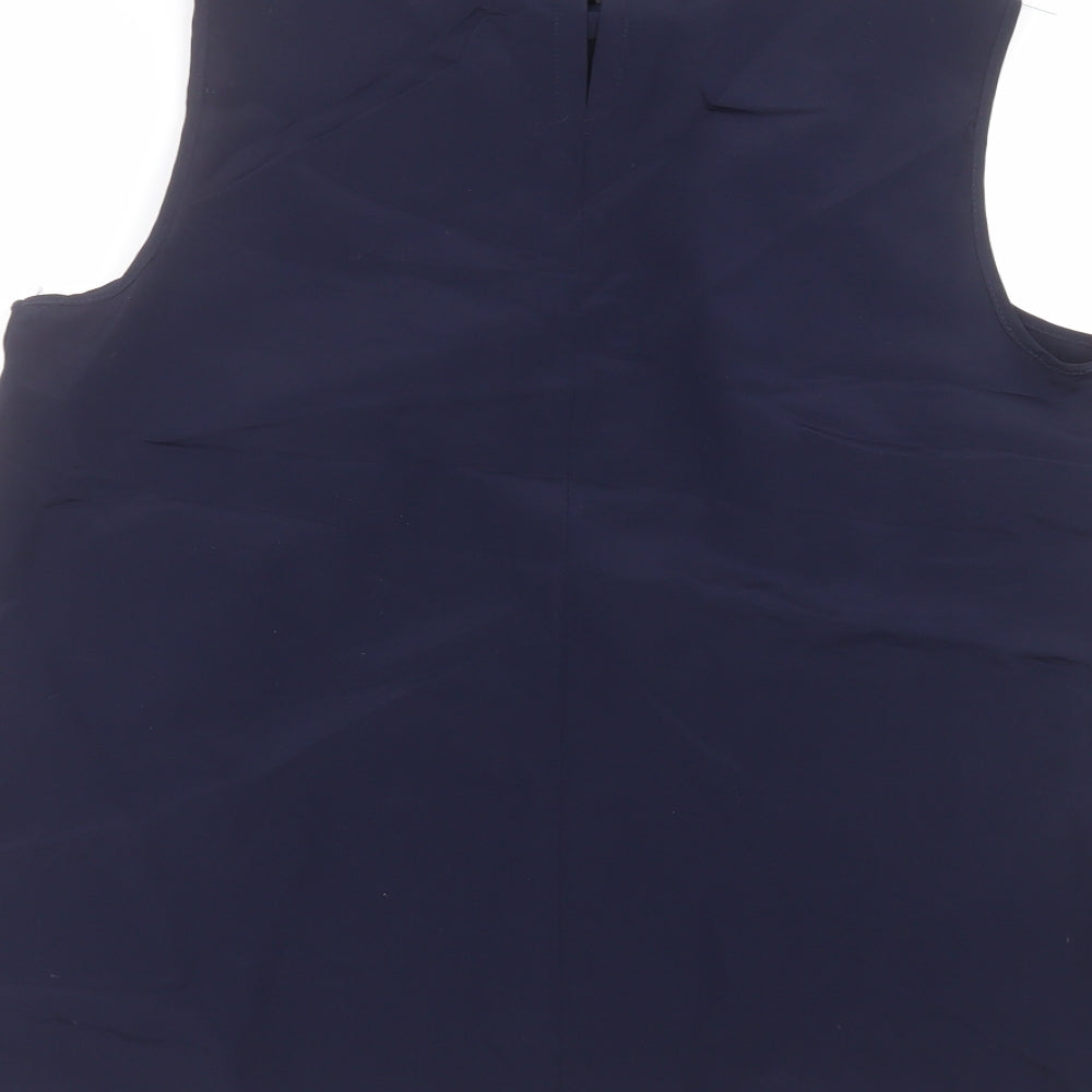 essence Womens Blue   Basic T-Shirt Size 16