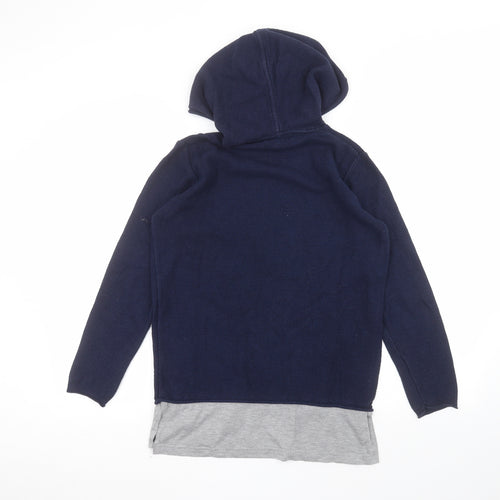 River Island Womens Blue   Pullover Hoodie Size S