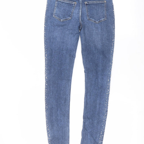 H&M Girls Blue   Skinny Jeans Size 11-12 Years