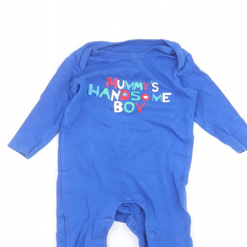 F&F Baby Blue   Coverall One-Piece Size 6-9 Months