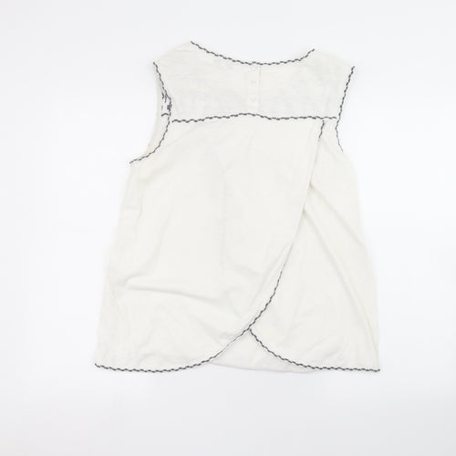 NEXT Womens White   Basic T-Shirt Size 14