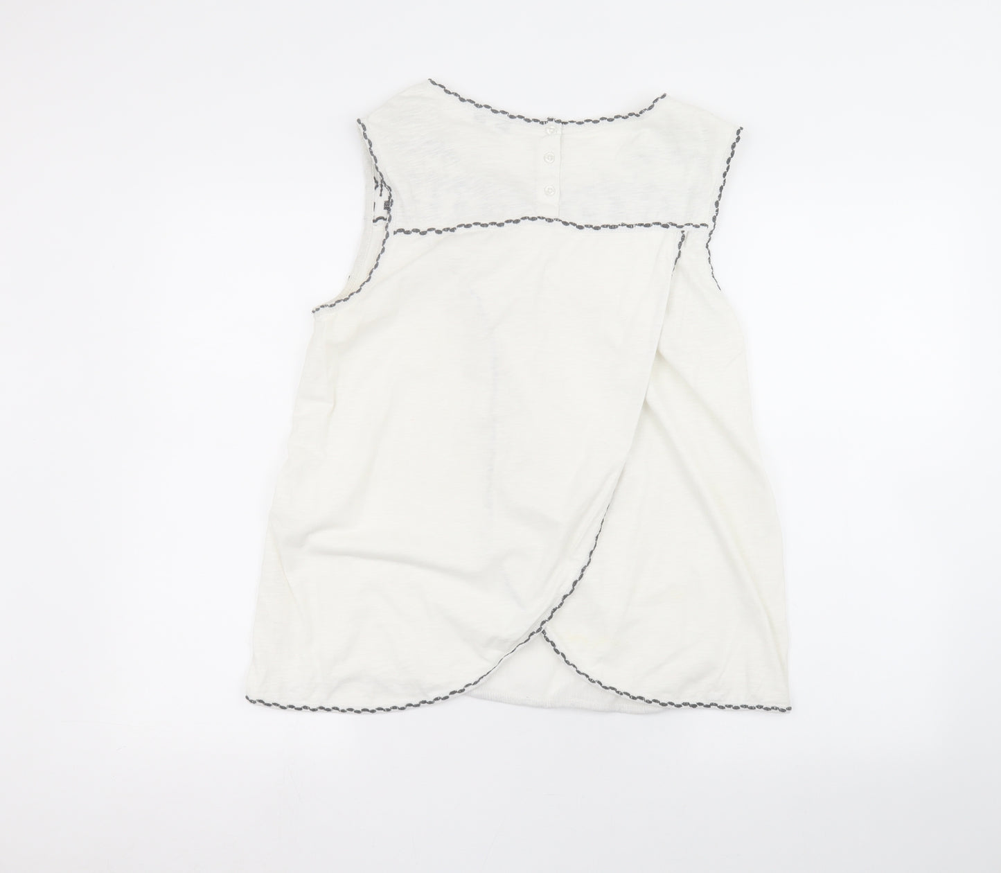 NEXT Womens White   Basic T-Shirt Size 14