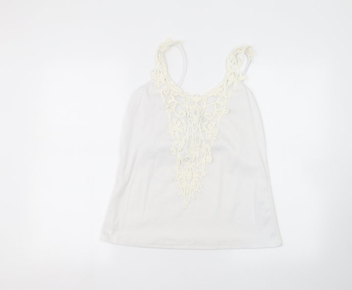 Zanzea Womens White   Basic T-Shirt Size M
