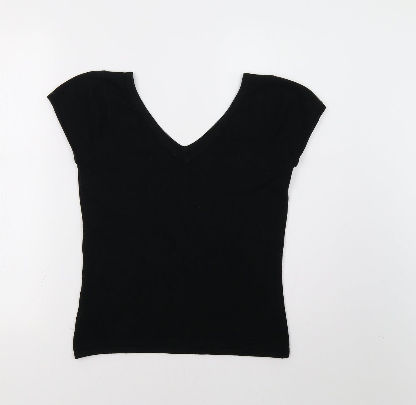 Evan-Picone Womens Black   Pullover Jumper Size M