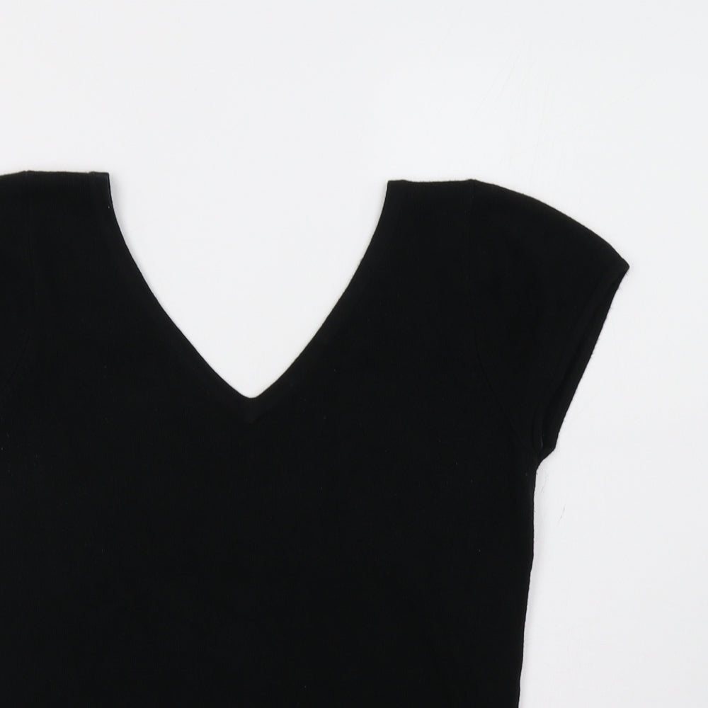 Evan-Picone Womens Black   Pullover Jumper Size M