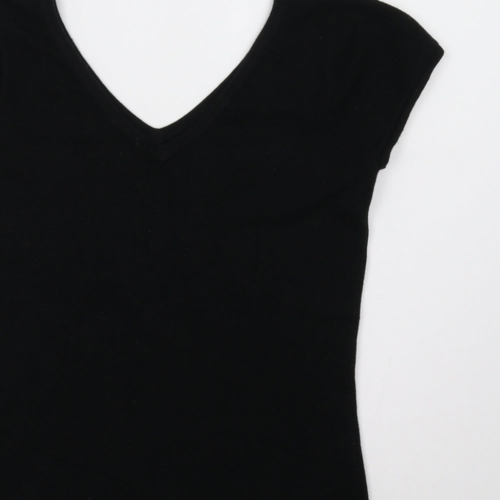 Evan-Picone Womens Black   Pullover Jumper Size M