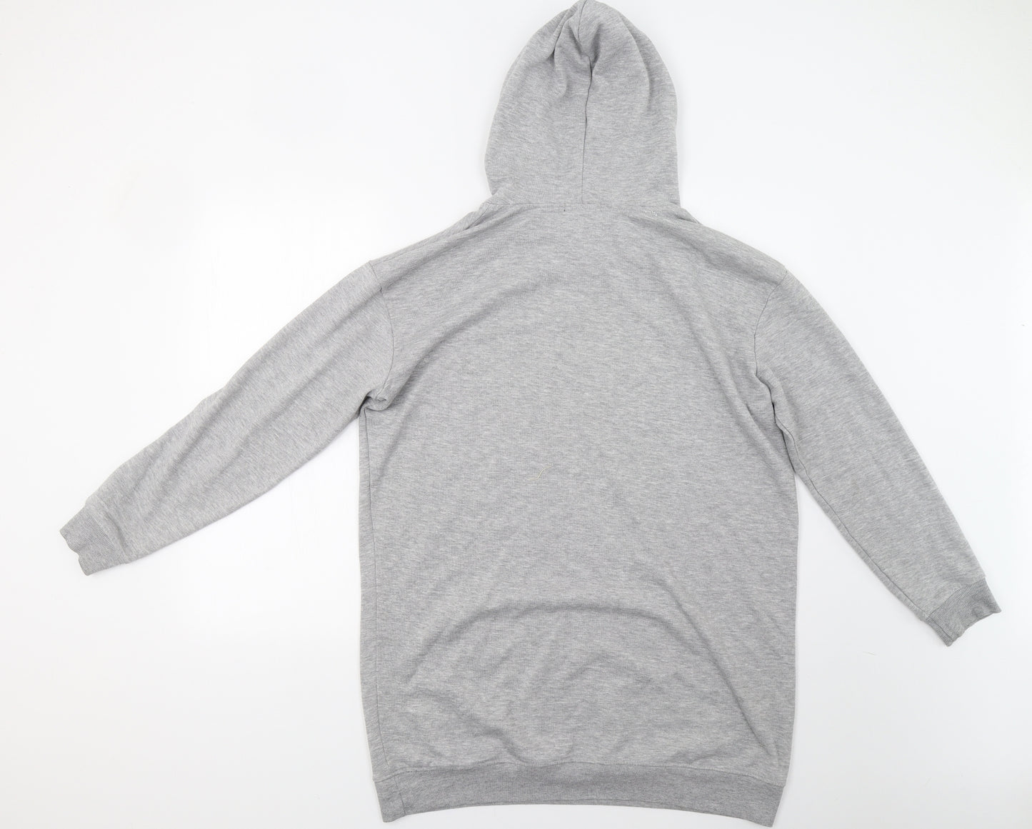 Pretty Little Thing Womens Grey   Pullover Hoodie Size 8
