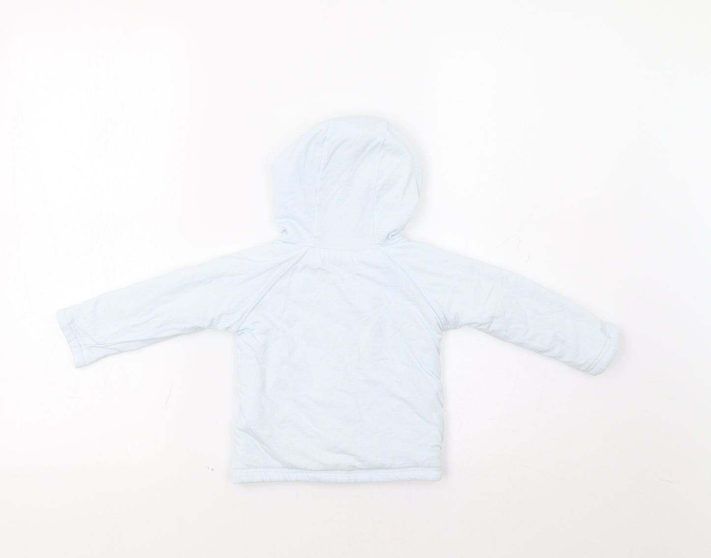 French Connection Baby Blue Striped  Overcoat Coatigan Size 6-9 Months
