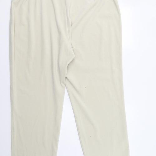 ELVI Womens Beige   Trousers  Size 26 L29 in
