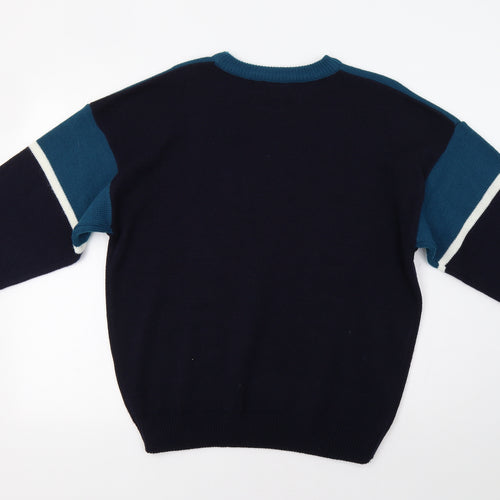 Men's Casuals Mens Blue   Pullover Jumper Size L