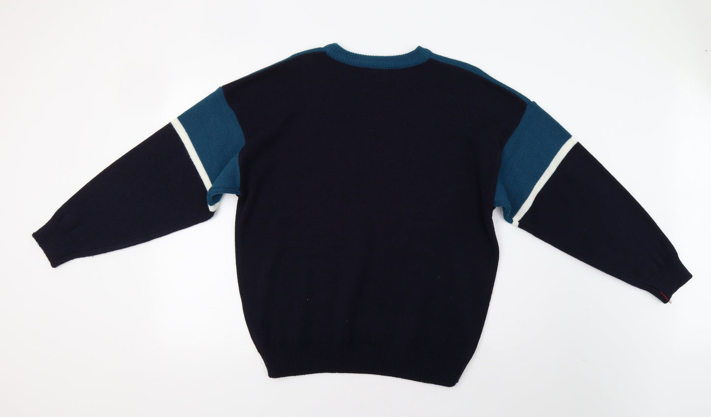 Men's Casuals Mens Blue   Pullover Jumper Size L